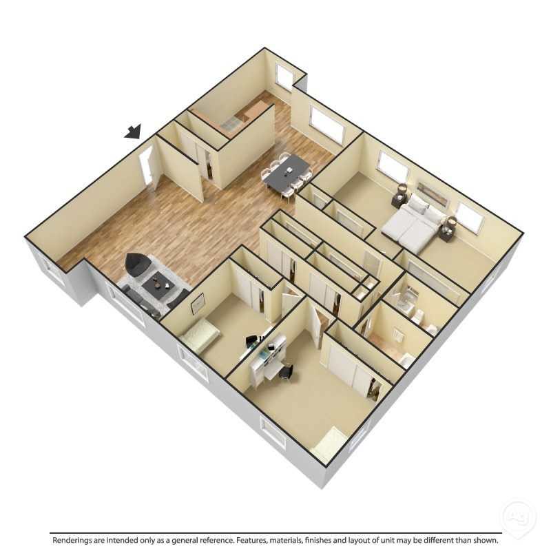 3 Bedroom - Plan 1